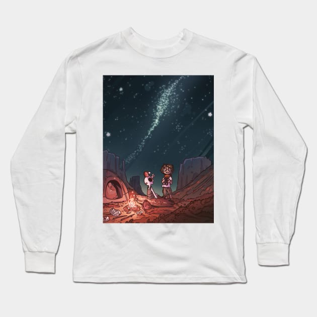 Sky Long Sleeve T-Shirt by carlesdalmau